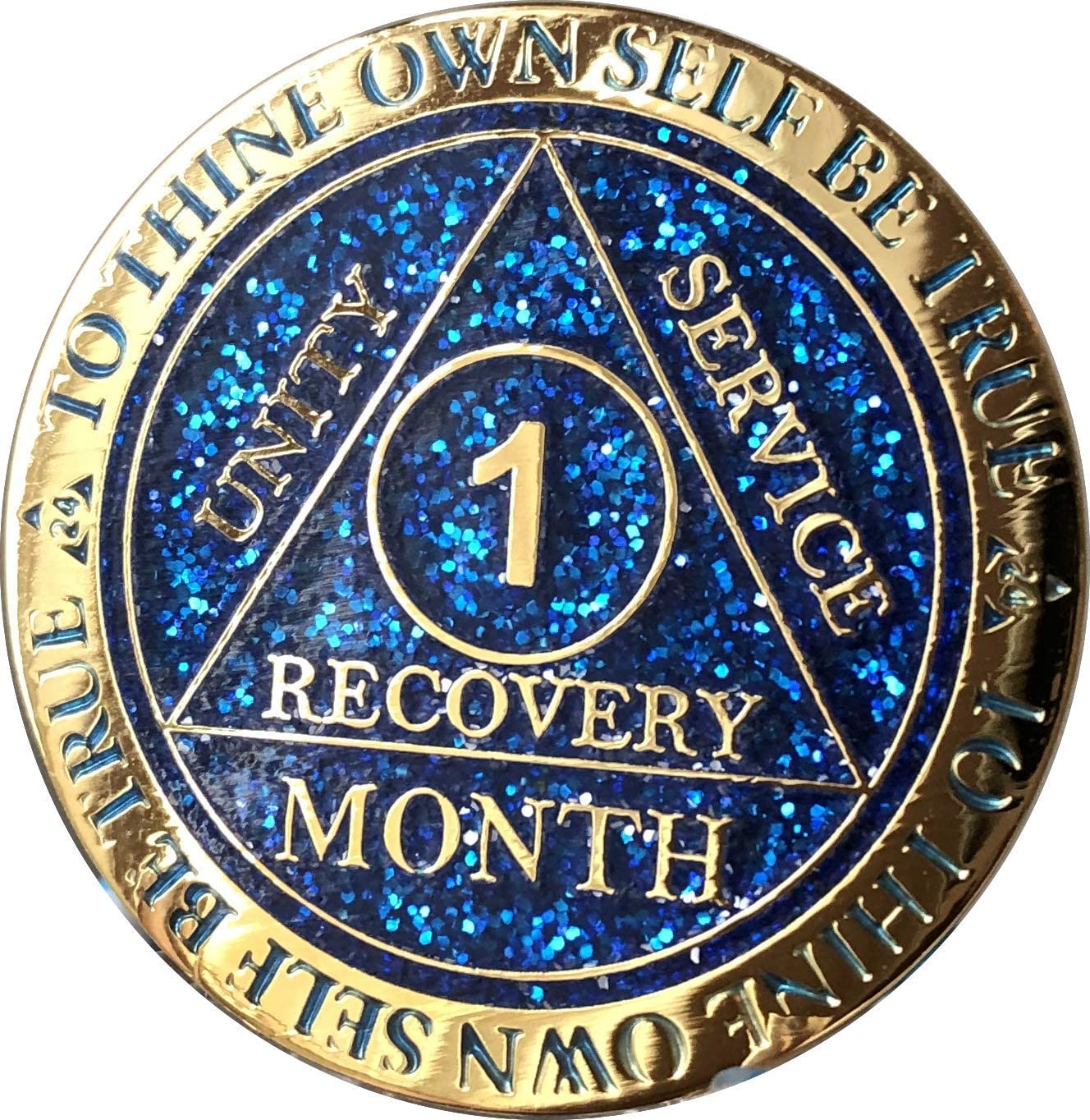 Steps to Recovery coins AA Medallions sobriety chips Think Before You Drink 